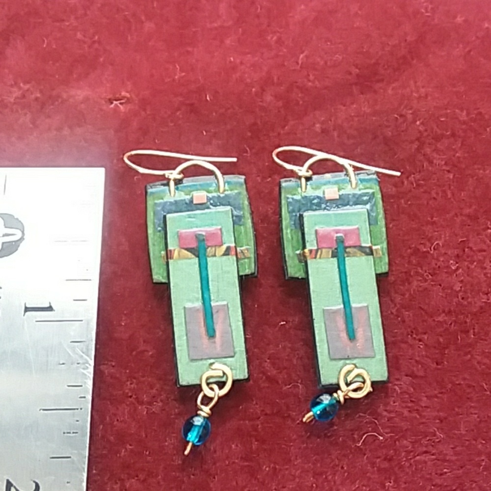 Earrings by Lauren Pollaro